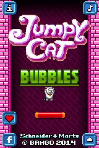 Jumpy Cat Bubbles screenshot 2