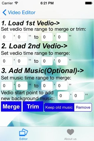 Video Editor - Merge, trim , add effects & musics screenshot 2