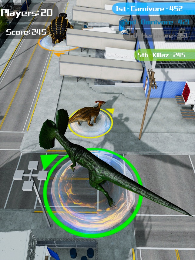 Jurassic.io Dino Battle Arena dans l'App Store