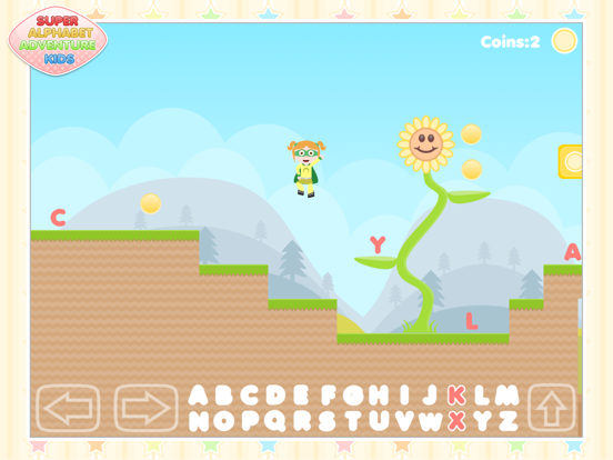 Screenshot #4 for Super Alphabet Adventure Kids - Fun Platform Game