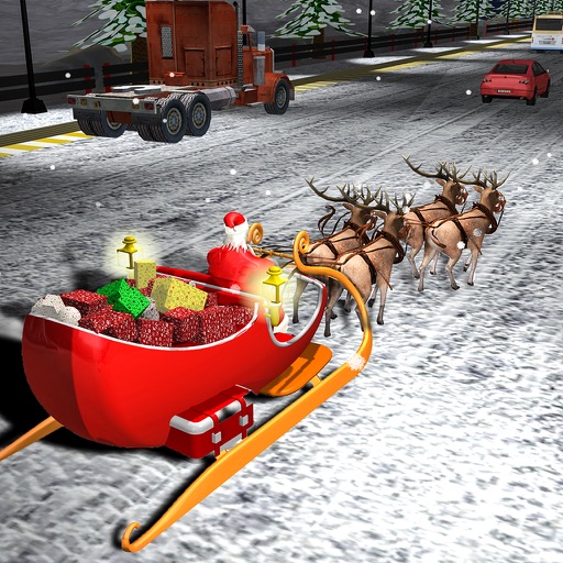 Mini Santa Racing Adventures iOS App