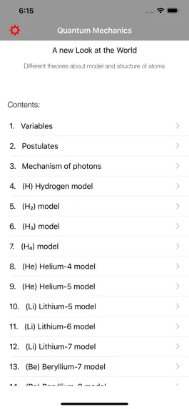 Game screenshot Quantum Mechanics - Theories apk