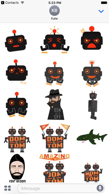 Dom & Tom Sticker Pack