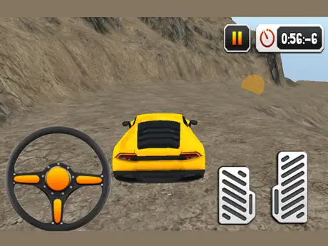 越野跑车和3D疯狂驾驶模拟器