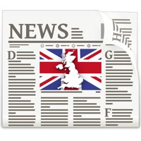 UK News Today & British Radio app icon - News app for iPhone