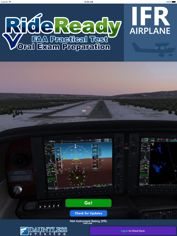 Screenshot #4 pour IFR Instrument Rating Airplane