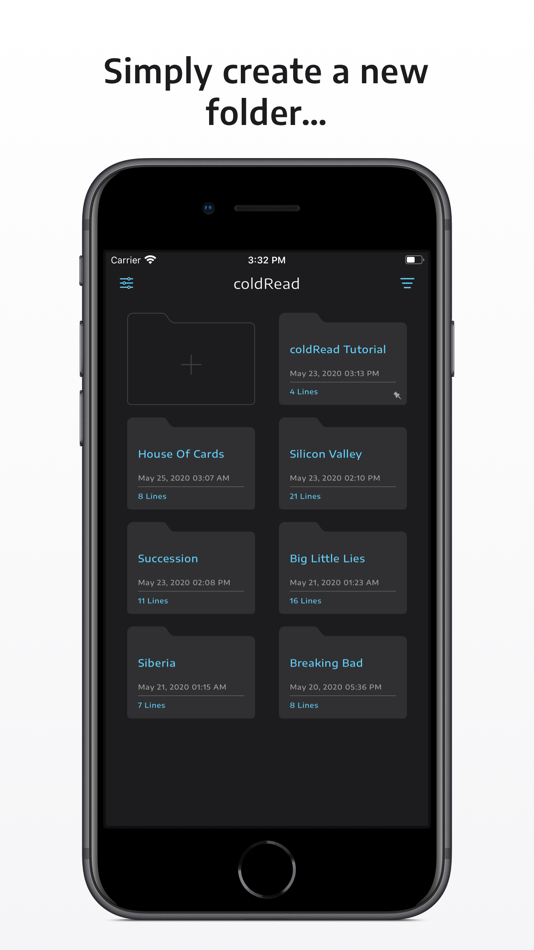 #2. coldRead (iOS) Podle: Miljan Milosevic
