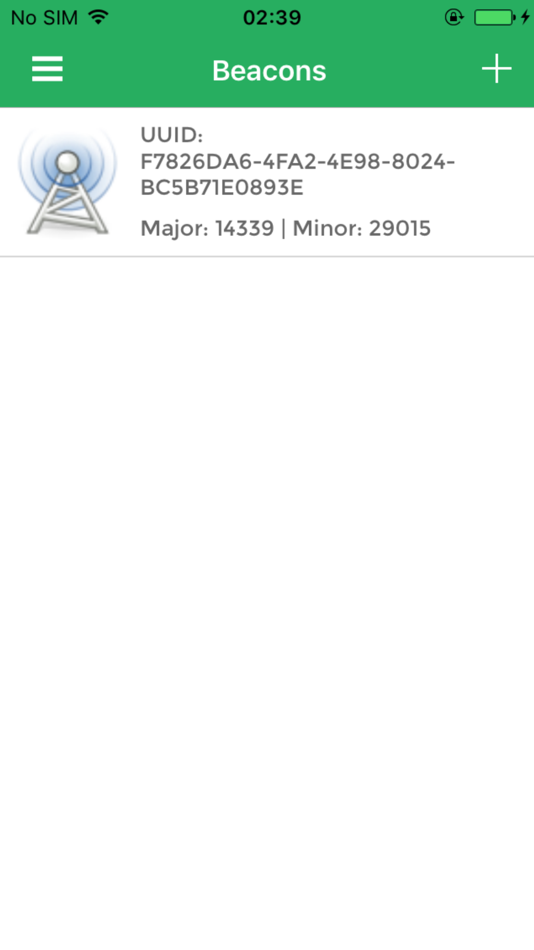 #1. Beacon Scaner (iOS) 由: Abhishek Kumar Ravi
