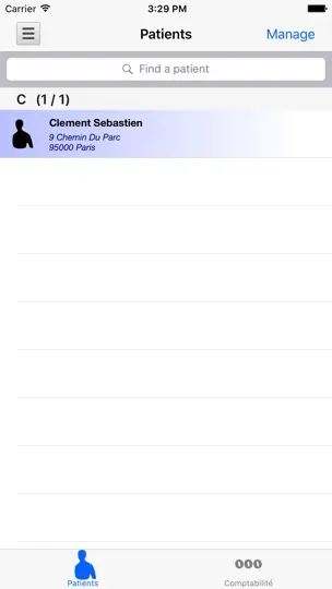 Capture d'écran de Urgence Tabib sur iPhone 2