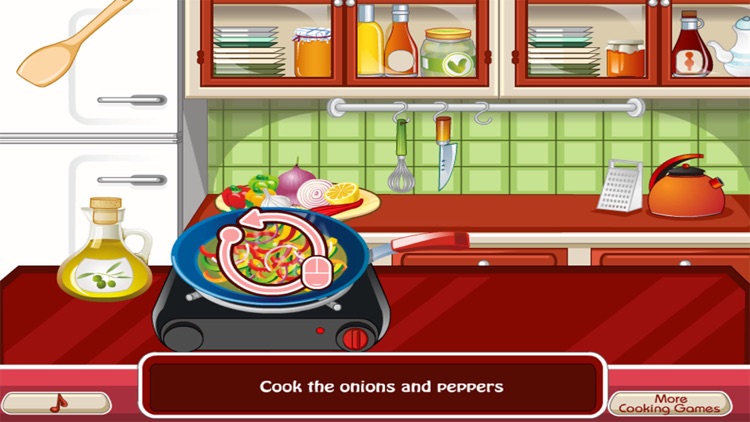 Cooking the First Chicken - girl games for kids screenshot-3