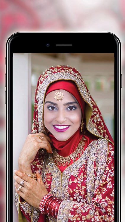 Wedding Hijab Photo Montage - Free Face Decorator screenshot-3