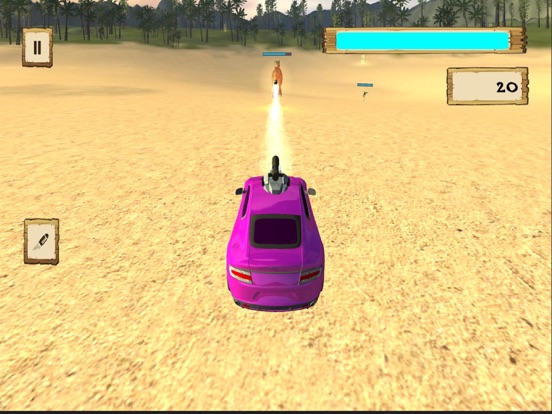 Screenshot #6 pour Car Vs Dino Sim : Jurassic Dinosaur Safari Hunter