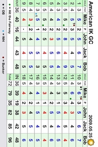 Best Score - Golf Score Manage screenshot 4