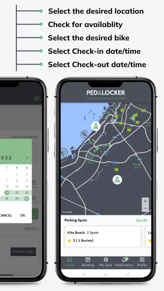 #8. Pedalocker (iOS) By: YNOT PORTAL
