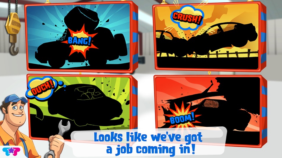 #5. Mechanic Mike - First Tune Up (iOS) 由: Kids Fun Club by TabTale