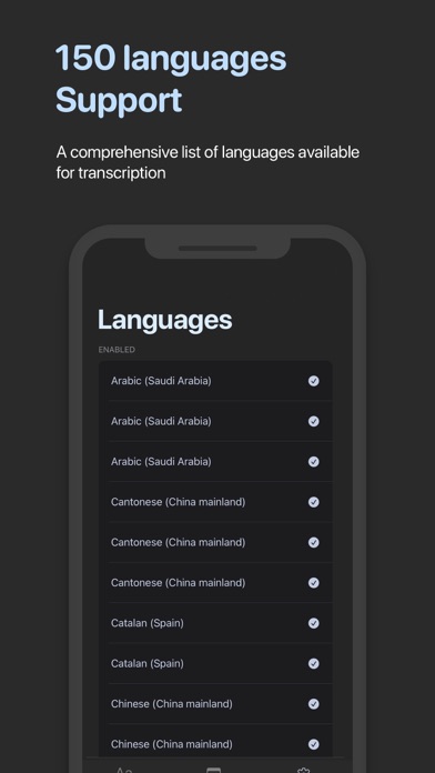 Screenshot #3 pour Voice to Text Pro - Transcribe