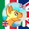 ▶ iCat: LEARN ANIMALS IN ITALIAN & (BRITISH) ENGLISH