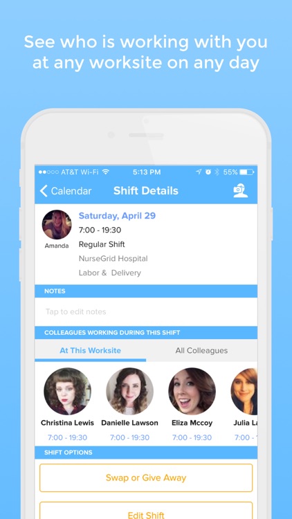 NurseGrid - calendar for nurses, by nurses