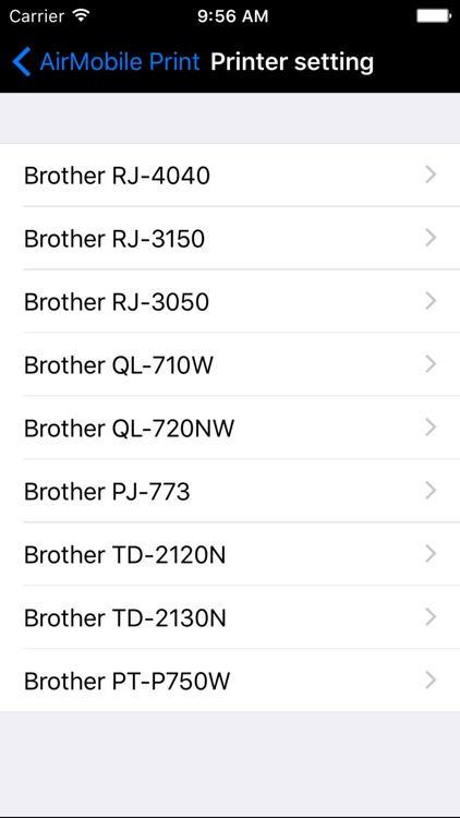 AirMobile Print for brother