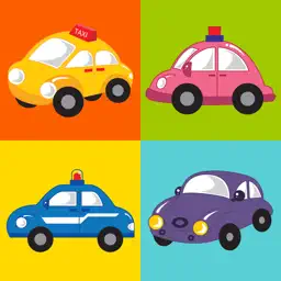 Car Cards Matching Educational Games for Kids app icon