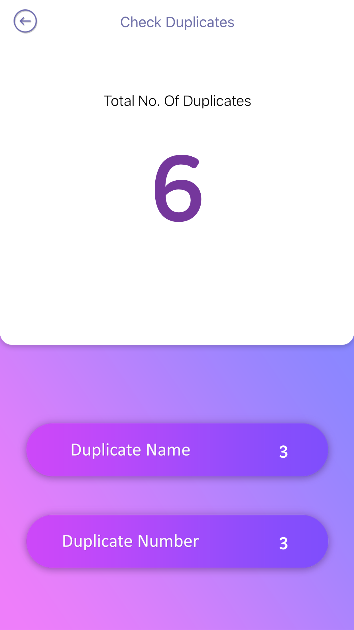 Duplicate Contact Merger & Remover screenshot 3