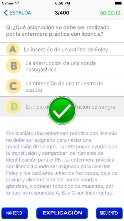 Preguntas del cuestionario NCLEX-PN