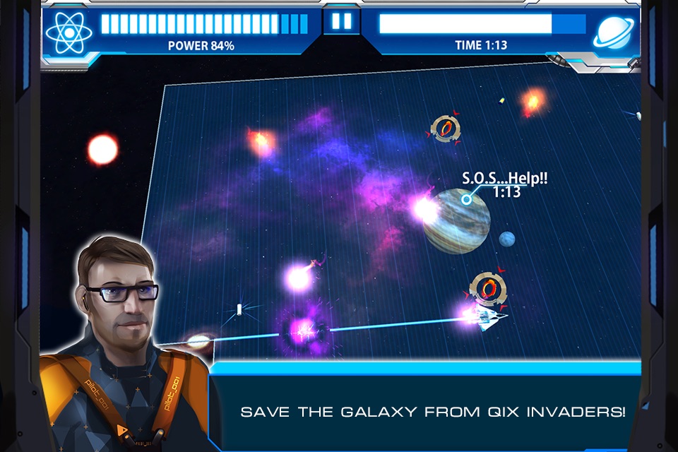 Qix Galaxy: Space Adventure screenshot 3