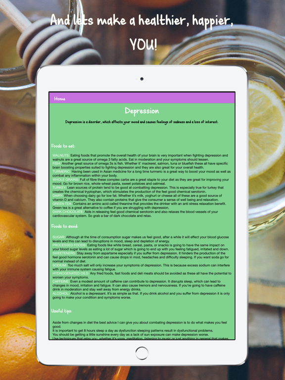 GWS: Health & Diet Pocket Book iPad screenshot 5 - Health & Fitness app