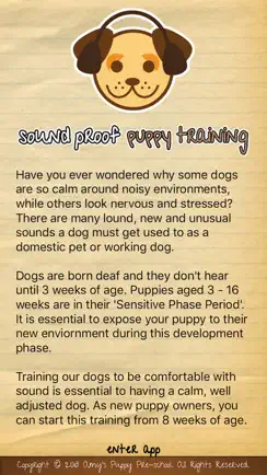 Sound Proof Puppy Training iPhone image 1