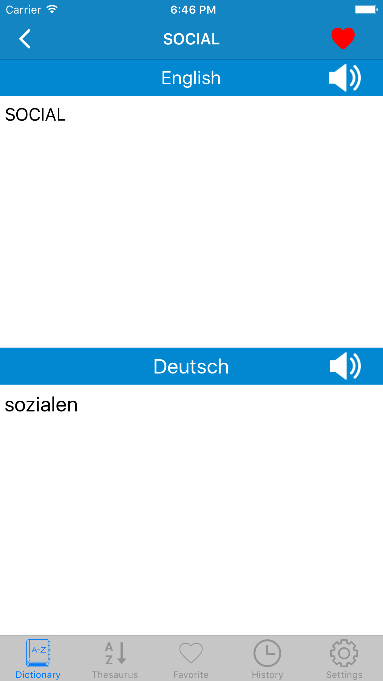 German to English & English to German Dictionary