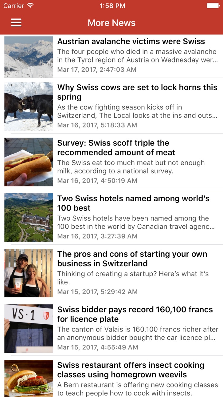 iPhone screenshot