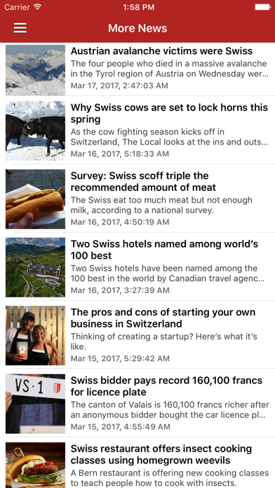 Screenshot #3 pour Swiss News English & Radio - Switzerland Today