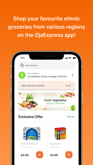 OjaExpress - Cultural grocery Screenshot
