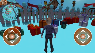 メリークリスマスサンタの3Dゲーム-ハッピークリスマスのおすすめ画像3