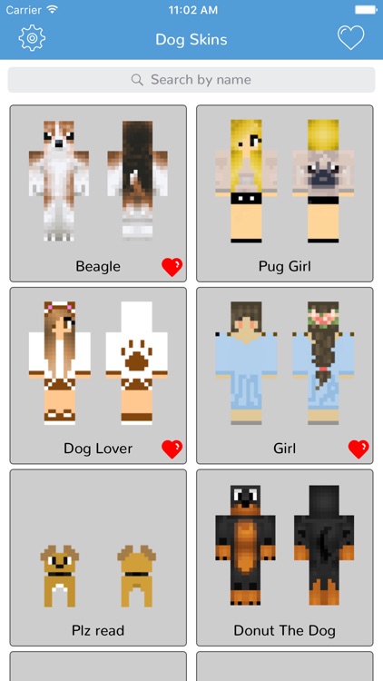 Dog Skins for Minecraft PE Edition