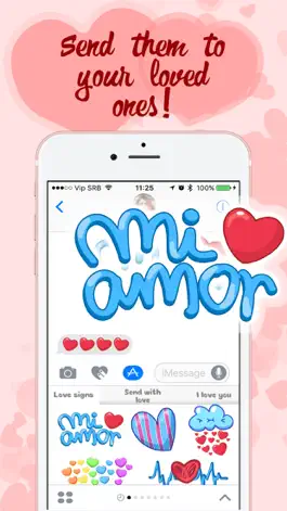 Game screenshot Love Stickers – Fun Text.ing for iMessage hack