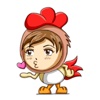 Rooster Boy Stickers