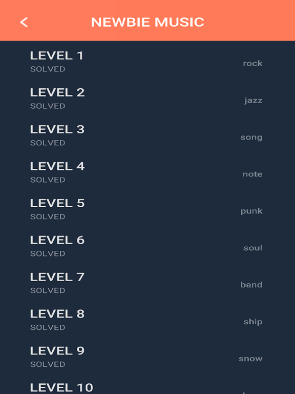 Screenshot #5 pour Cheats for WordBrain Themes - Answers & Hints