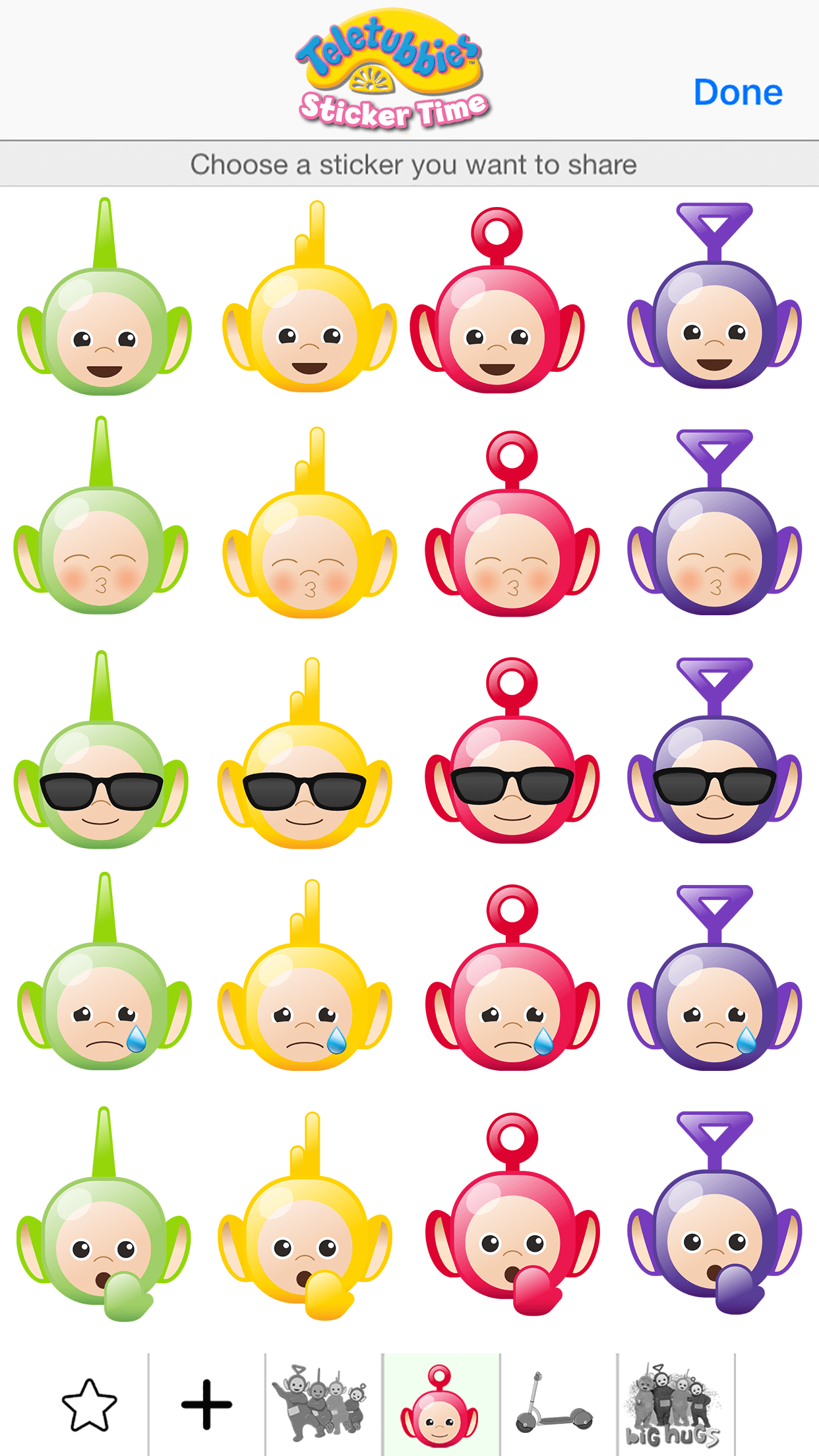 Teletubbies Sticker Time
