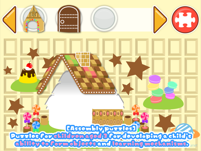 Kids PuzzleSort The Shapes 2