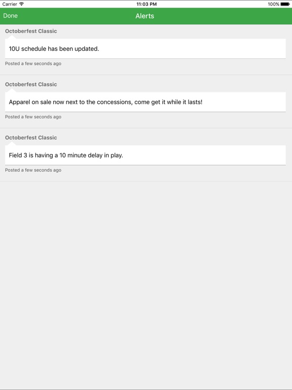 Triple Play Tournaments iPad screenshot 5 - Sports app