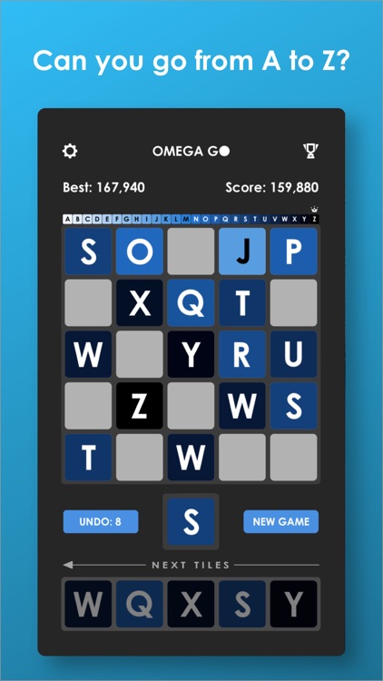 Omega Go - Letter Puzzle screenshot-0
