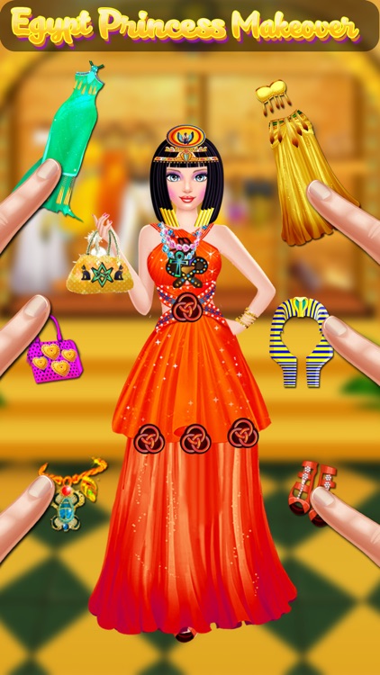 Egypt Princess Makeover - Romma MakeUp & DressUp