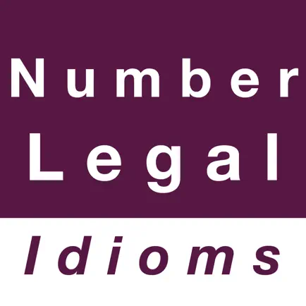 Number & Legal idioms Cheats