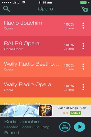 Opera Music Radio Stations screenshot 2