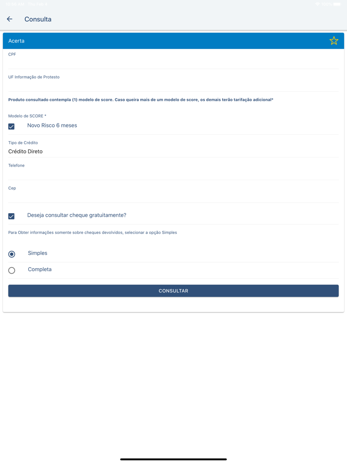 Consultas ACE Caçapava