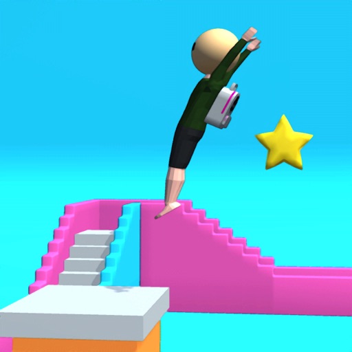 Flip Jump Man iOS App