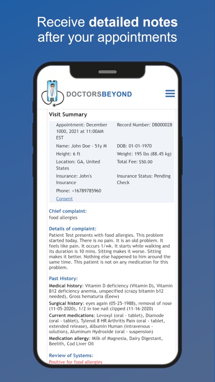DoctorsBeyond | Online Doctors screenshot-4