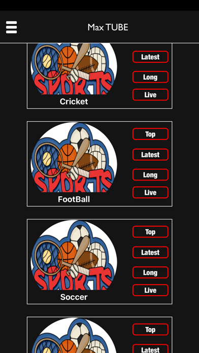Max Tube Live Sports screenshot 4