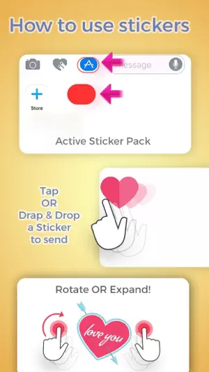 Romantic Stickers II screenshot 4